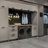 ဘက်စုံသုံး ခေတ်မီ လွတ်လပ်သော လသာဆောင် Laundry Cabinet Laundry Closet