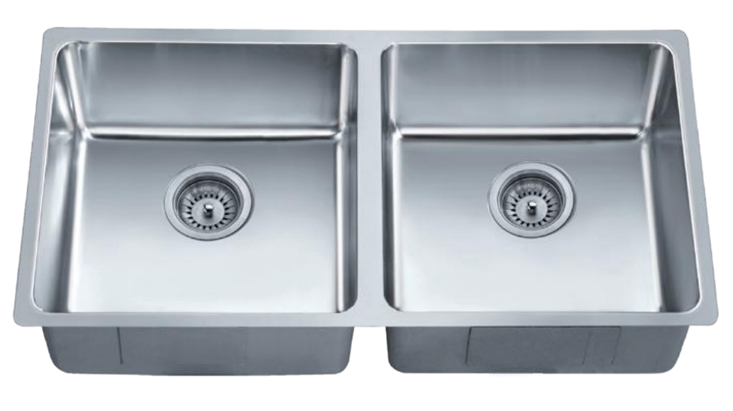 1,2 mm tykkelse 304 Kj&oslash;kkenskap i rustfritt st&aring;l dobbel servant SC-8643C