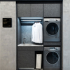 ဘက်စုံသုံး ခေတ်မီ လွတ်လပ်သော လသာဆောင် Laundry Cabinet Laundry Closet