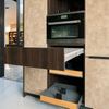 جدید UV Lacquer Plywood Doors کے ساتھ گرم فروخت ہونے والی باورچی خانے کی الماریاں کچن کیبنٹ کچن وینٹی