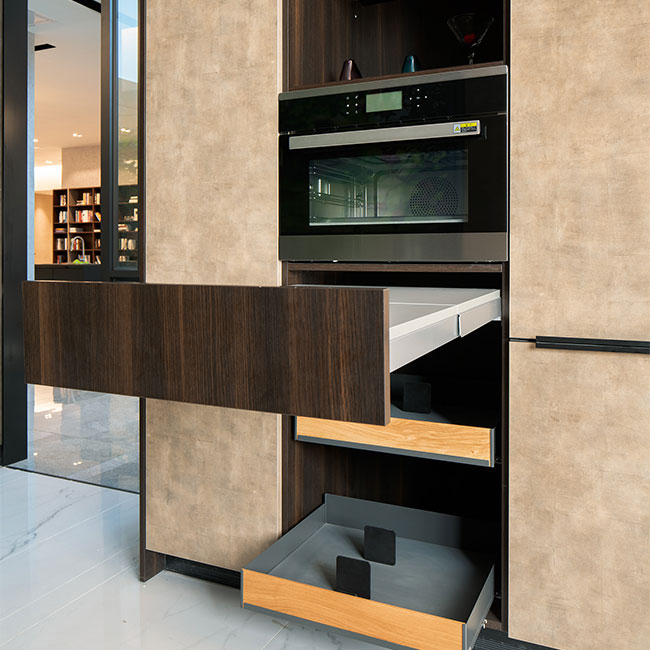 جدید UV Lacquer Plywood Doors کے ساتھ گرم فروخت ہونے والی باورچی خانے کی الماریاں کچن کیبنٹ کچن وینٹی