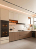 Urbanus Contemporary L-Shape Kitchen with High - quality Light - toned cabinets